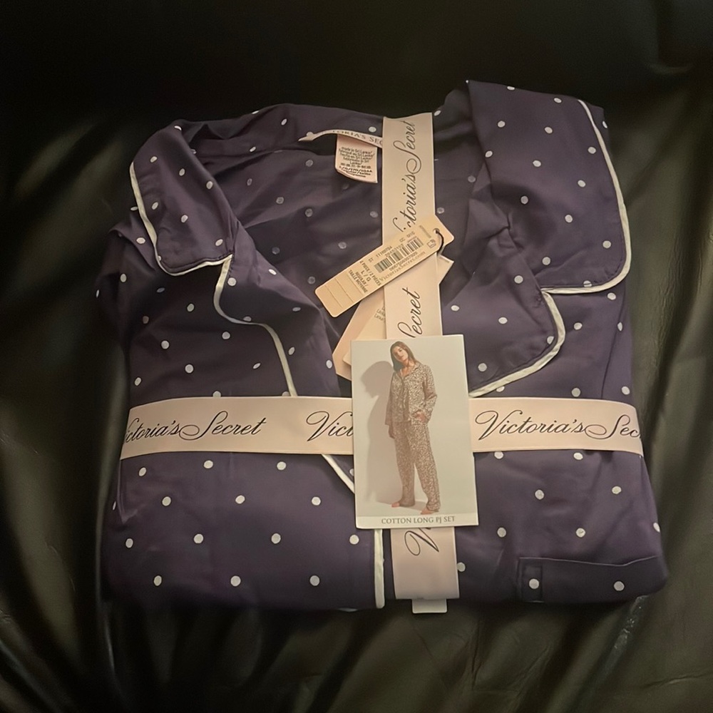 Victoria’s secret cotton long pj set